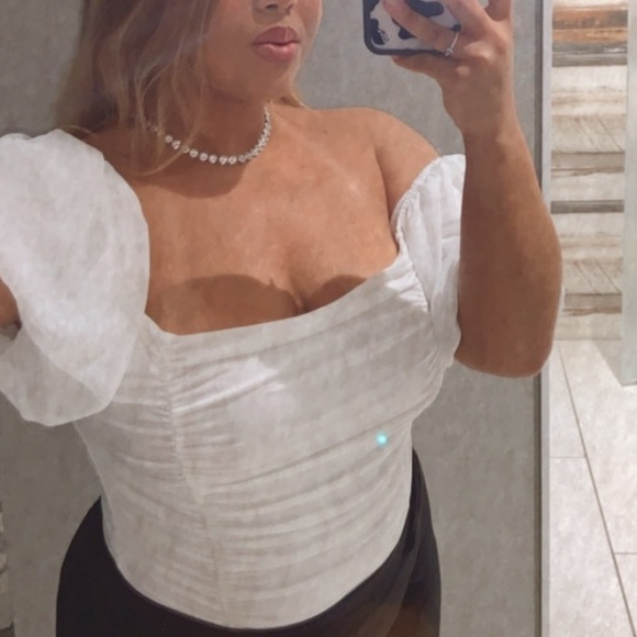 White Body Suit - Picture 2 of 2